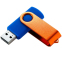 Флешка Твистер 2.0 4-64GB Оранжевый