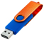 Флешка Твистер 2.0 4-64GB Оранжевый