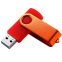 Флешка Твистер 2.0 4-64GB Оранжевый