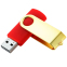 Флешка Твистер 2.0 4-64GB Золотой
