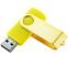 Флешка Твистер 2.0 4-64GB Золотой