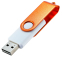 Флешка Твистер 2.0 4-64GB Оранжевый