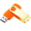 Флешка Твистер 2.0 4-64GB Золотой