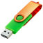Флешка Твистер 2.0 4-64GB Оранжевый