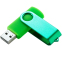 Флешка Твистер 2.0 4-64GB Зеленый