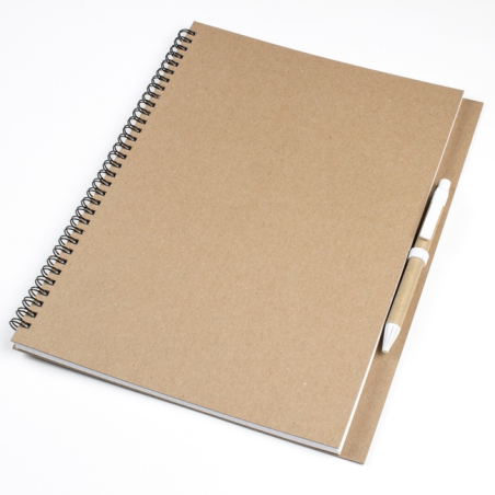 Блокнот A4 с ЕКО-ручкой