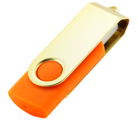 Флешка Твистер 2.0 4-64GB Золотой