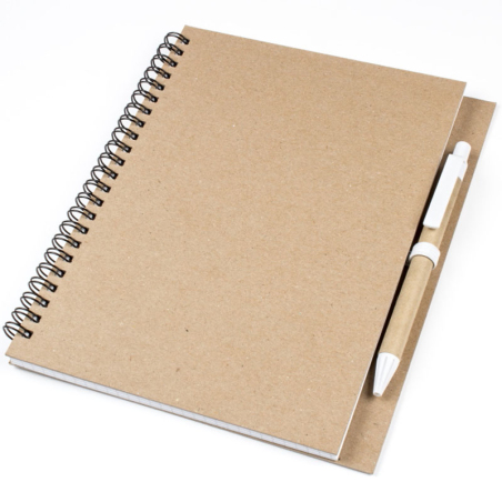 Блокнот A5 з ЕКО ручкою