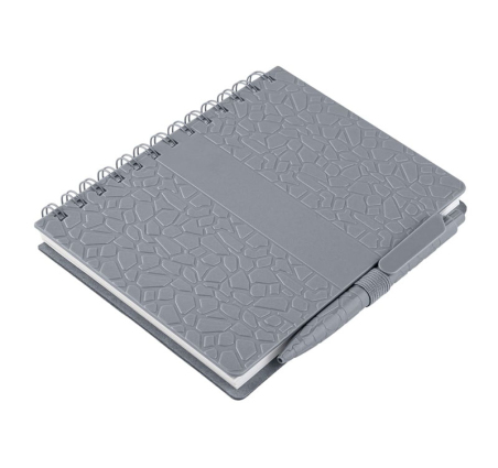 Записная книжка А6 на пружине с ручкой Plane