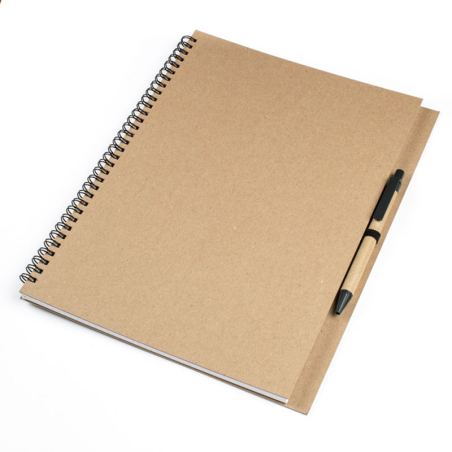 Блокнот A4 з ЕКО-ручкою 