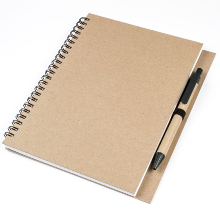 Блокнот A5 с ЭКО ручкой