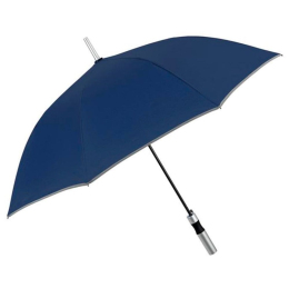 Парасоля-тростина автоматична Perletti Reflecting антивітер зі світловідбивачем