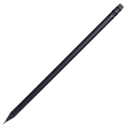 Олівець дерев'яний простий із гумкою