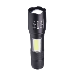 Фонарик аккумуляторный TheGeneral Velox с боковым COB light