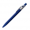 Ручка пластиковая ребристая с белым клипом 110150